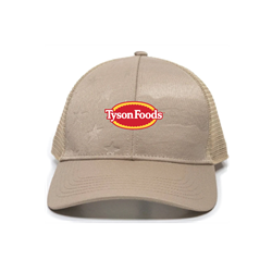 Image of Debossed American Flag Mesh Back Hat